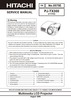 Thumbnail Hitachi PJ-TX 300 Projector Original Service - Repair Manual