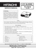 Thumbnail Hitachi PJ-TX 10 Projector Original Service - Repair Manual