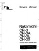 Thumbnail Nakamichi CR-3 CR -3A CR-3E CR-30 Original Service Manual 