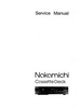 Thumbnail Nakamichi DR-3 Original Service Manual 