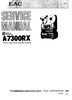 Thumbnail Teac A-7300-RX reel tape recorder Service Manual Thumbnail Teac A-7300-RX reel tape recorder Service Manual