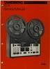 Thumbnail Tandberg 10-X reel to reel tape recorder Service Manual Thumbnail Tandberg 10-X reel to reel tape recorder Service Manual
