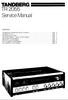 Thumbnail Tandberg TR-2055 Service Manual Thumbnail Tandberg TR-2055 Service Manual