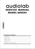 Thumbnail Audiolab 8000AV  Original Service Manual in PDF