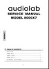 Thumbnail Audiolab 8000X7  Original Service Manual in PDF