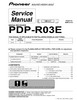 Thumbnail Pioneer PDP-R03E Plasma Media Receiver Service Manual Thumbnail Pioneer PDP-R03E Plasma Media Receiver Service Manual