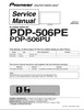 Thumbnail Pioneer PDP-506 PU Kuro Plasma TV , Service Manual Thumbnail Pioneer PDP-506 PU Kuro Plasma TV , Service Manual