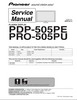 Thumbnail Pioneer PDP-505 PE Kuro Plasma TV , Service Manual Thumbnail Pioneer PDP-505 PE Kuro Plasma TV , Service Manual