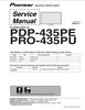 Thumbnail Pioneer PDP-435 PE Kuro Plasma TV , Service Manual Thumbnail Pioneer PDP-435 PE Kuro Plasma TV , Service Manual