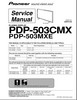 Thumbnail Pioneer PDP-503 MXE , ARP-3150 Kuro Plasma TV Service Manual