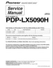 Thumbnail Pioneer PDP LX-5090 H , ARP-3492 , Kuro Service Manual