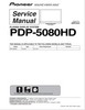 Thumbnail Pioneer  PDP-5080 HD ,  Kuro TV Original Service Manual