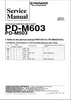 Thumbnail Pioneer PD-M-503 & PD-M-603 Original Service Manual Thumbnail Pioneer PD-M-503 & PD-M-603 Original Service Manual