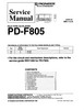Thumbnail Pioneer  PD-F-805 Original Service Manual