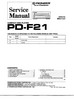 Thumbnail Pioneer PD-F-21  Original Service Manual