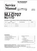 Thumbnail Pioneer MJ-D-707 & MJ-17-D Mini Disk Original Service Manual