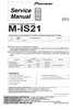 Thumbnail Pioneer M-IS21 Power Amplifier , Original Service Manual