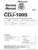 Thumbnail Pioneer CDJ-100-S  , Original Service Manual