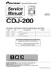 Thumbnail Pioneer  CDJ-200 , Original Service Manual