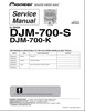 Thumbnail Pioneer DJM-700  Mixer , Original Service Manual