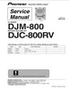 Thumbnail Pioneer DJM-800 Mixer , Original Service Manual Thumbnail Pioneer DJM-800 Mixer , Original Service Manual