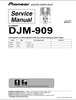 Thumbnail Pioneer DJM-909 Mixer , Original Service Manual Thumbnail Pioneer DJM-909 Mixer , Original Service Manual