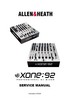 Thumbnail Allen & Heath Xone-92 Mixer , Original Service Manual Thumbnail Allen & Heath Xone-92 Mixer , Original Service Manual