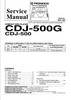 Thumbnail Pioneer CDJ-500 & CDJ-500G , Original Service Manual Thumbnail Pioneer CDJ-500 & CDJ-500G , Original Service Manual