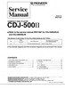 Thumbnail Pioneer CDJ-500 mk2 , Original & Complete Service Manual Thumbnail Pioneer CDJ-500 mk2 , Original & Complete Service Manual