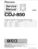 Thumbnail Pioneer CDJ-850 , Original Service Manual Thumbnail Pioneer CDJ-850 , Original Service Manual