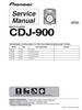 Thumbnail Pioneer CDJ-900 , Original Service Manual Thumbnail Pioneer CDJ-900 , Original Service Manual
