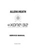 Thumbnail Allen & Heath Xone-32  Mixer , Original Service Manual