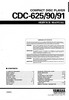Thumbnail Yamaha CDC-625  Cd-player , Original Service Manual