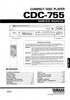 Thumbnail Yamaha  CDC-755 Cd-player , Original Service Manual