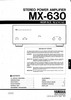 Thumbnail Yamaha MX-630  Power Amplifier , Original Service Manual