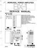 Thumbnail Yamaha BX-1 Power Amplifier , Original Service Manual