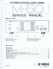 Thumbnail Yamaha M-50 Power Amplifier , Original Service Manual