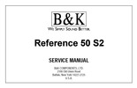 Thumbnail BK B&K Reference 50-S2  Original Service Manual