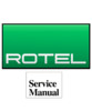 Thumbnail Rotel RCD-955-AX  Service Technical Manual