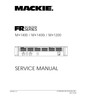 Thumbnail Mackie M-1400 , M-1400i & M-1200 , Original Service Manual