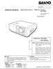 Thumbnail Sanyo PLV-Z-5 ,  Projector Original Service  Manual 