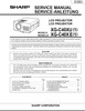 Thumbnail Sharp XG-C40X  , Projector Original Service Manual