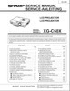 Thumbnail Sharp XG-C50X , Projector Original Service Manual