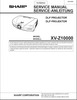 Thumbnail Sharp XV-Z-1000  , Projector Original Service Manual