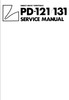 Thumbnail Luxman PD-121 & PD-131   Turntable , Original Service Manual