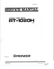 Thumbnail Pioneer RT-1020 H  ,  reel tape recorder Service Manual