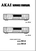 Thumbnail Akai GX-6 & GX-8 cassette deck , Service Repair Manual