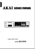 Thumbnail Akai GX-R-55 cassette deck , Service Manual Thumbnail Akai GX-R-55 cassette deck , Service Manual