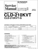 Thumbnail Pioneer CLD-210-KVT  Laser Disc , Service Manual