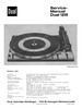 Thumbnail Dual 1215 Turntable Service Manual Thumbnail Dual 1215 Turntable Service Manual